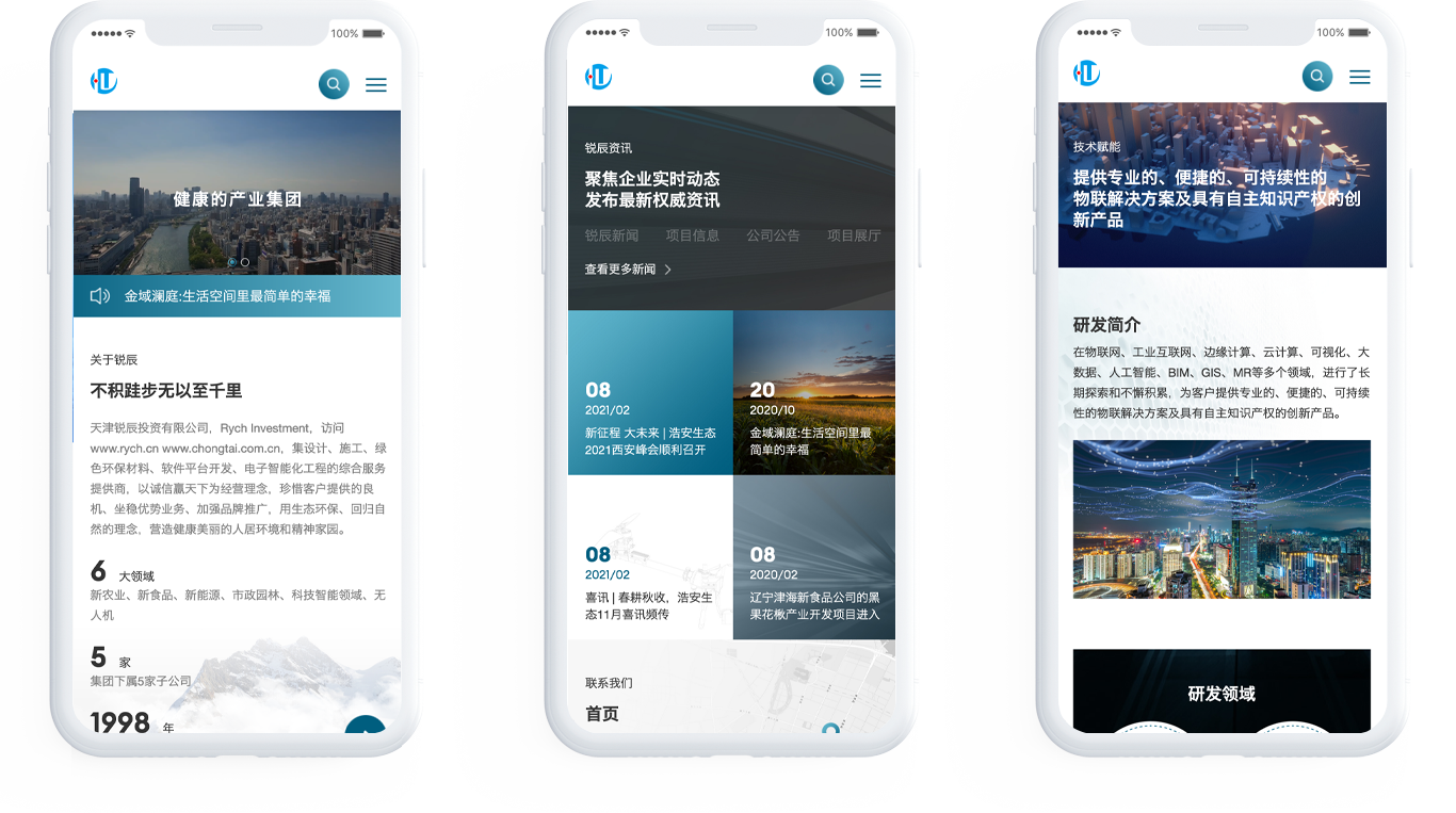 电子智能化工网站制作